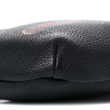 Gucci Grained Calfskin Small Logo Belt Bag Black 9 of 11