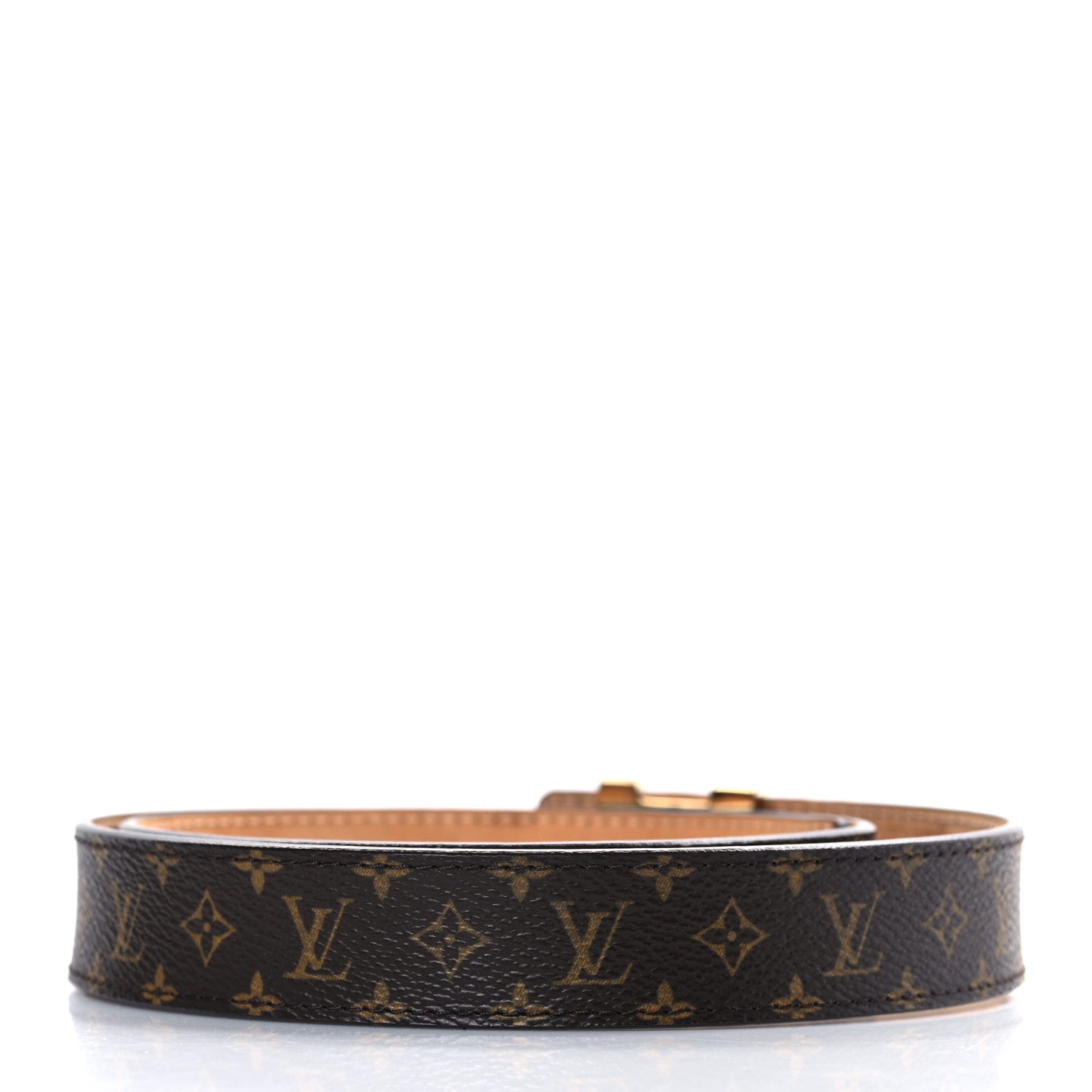 Louis Vuitton Monogram 25mm LV Initiales Belt 80 32 2 of 7