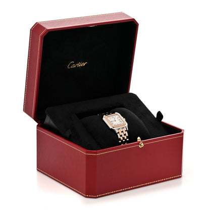 Cartier Stainless Steel 18K Pink Gold Diamond 27mm Panthere Quartz Watch 5 of 5
