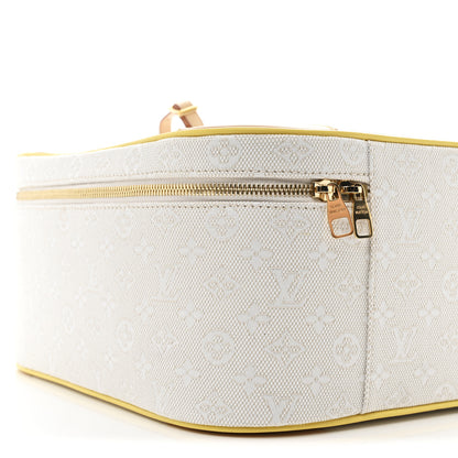 Louis Vuitton Monogram Jacquard Baby Suitcase Beige 7 of 9