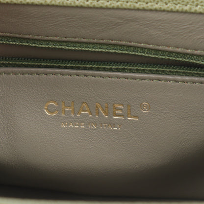 Chanel Caviar Quilted Small Business Affinity Flap Green 8 of 11