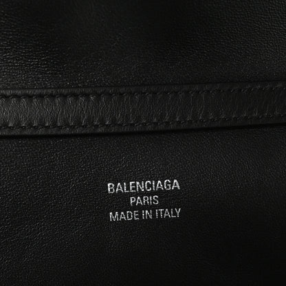 Balenciaga Natural Smooth Calfskin Medium Rodeo Top Handle Handbag Black Black 5 of 9