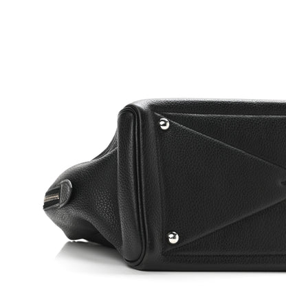 Hermes Taurillon Clemence Victoria II 35 Black 10 of 11