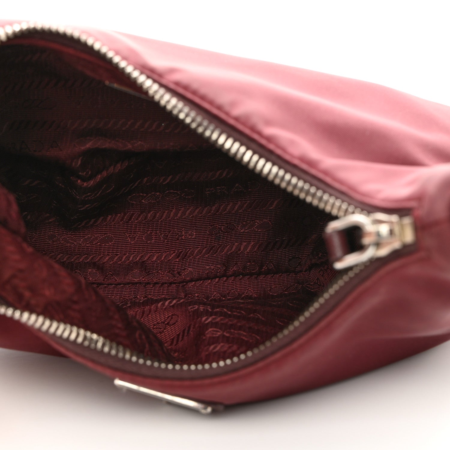 Prada Tessuto Nylon Re-Edition 2005 Shoulder Bag Granato 7 of 13