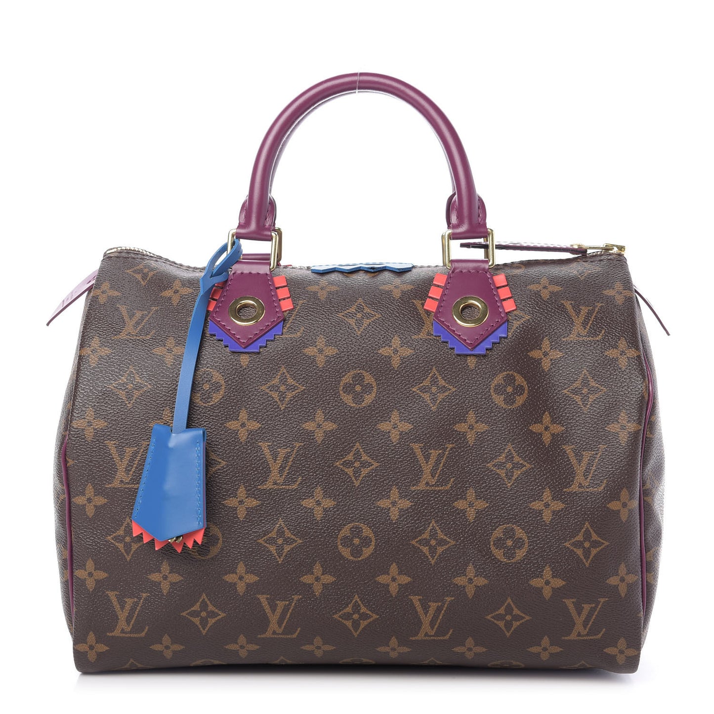 Monogram Totem Speedy 30 Magenta