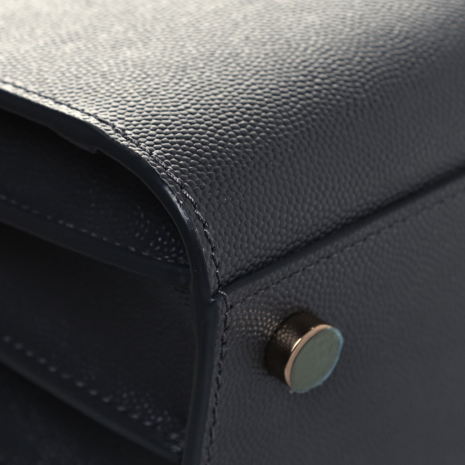 Saint Laurent Grain De Poudre Calfskin Nano Sac De Jour Storm 11 of 14