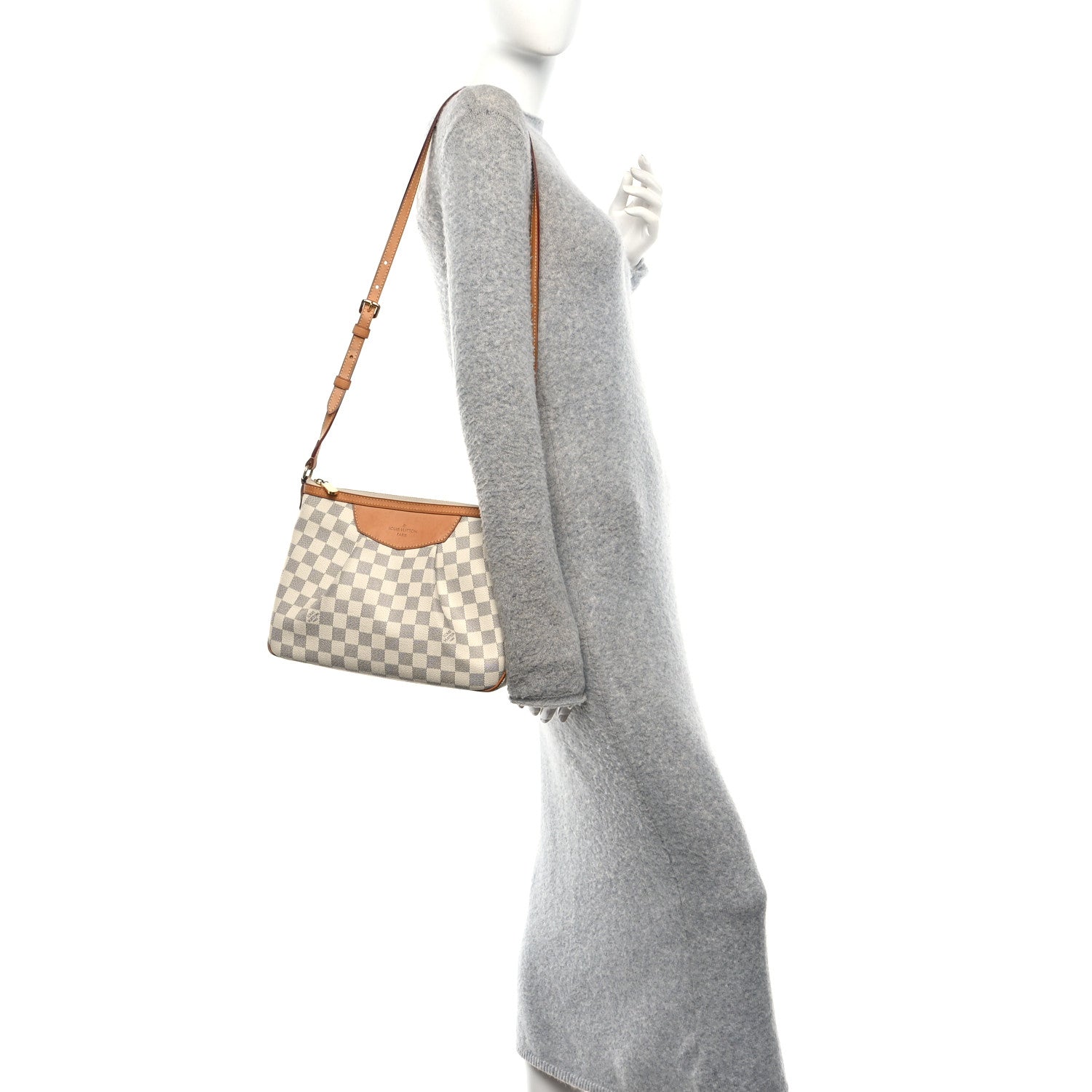 Louis Vuitton Damier Azur Siracusa PM 2 of 11