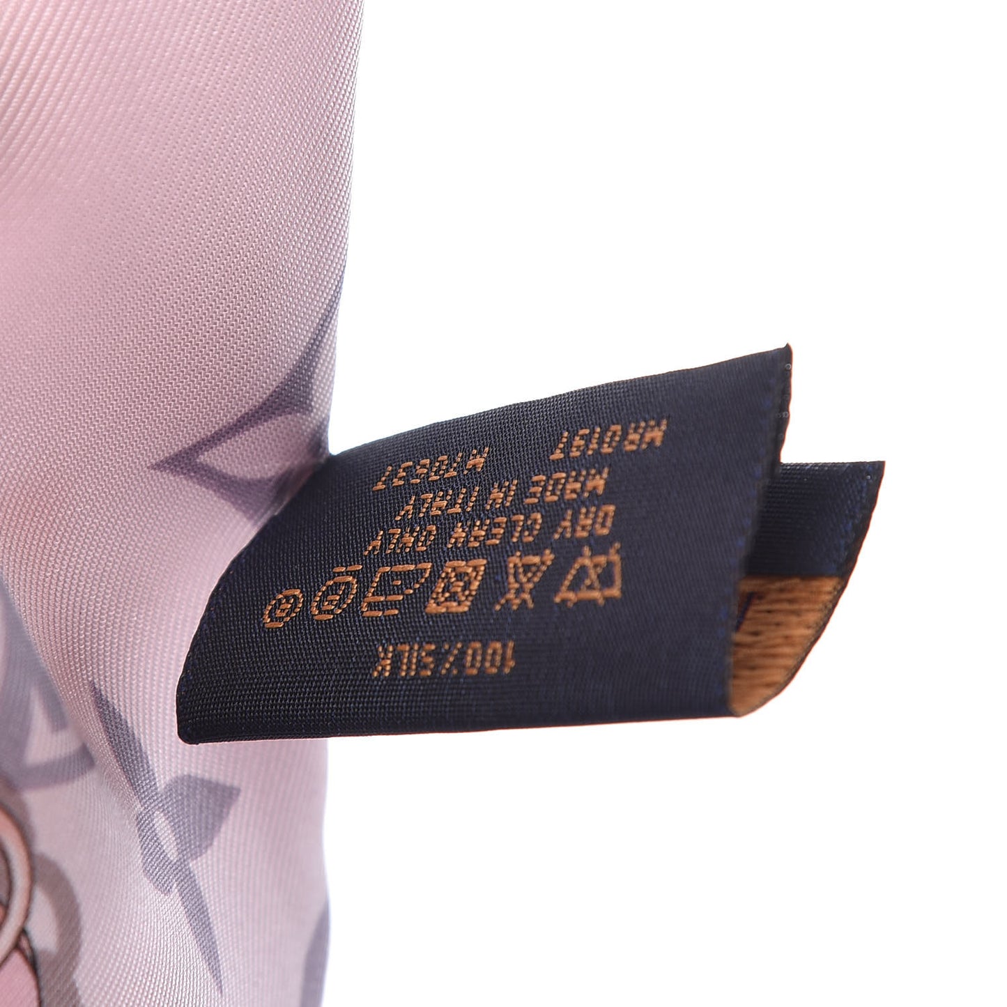 Silk Monogram Confidential Bandeau Light Pink