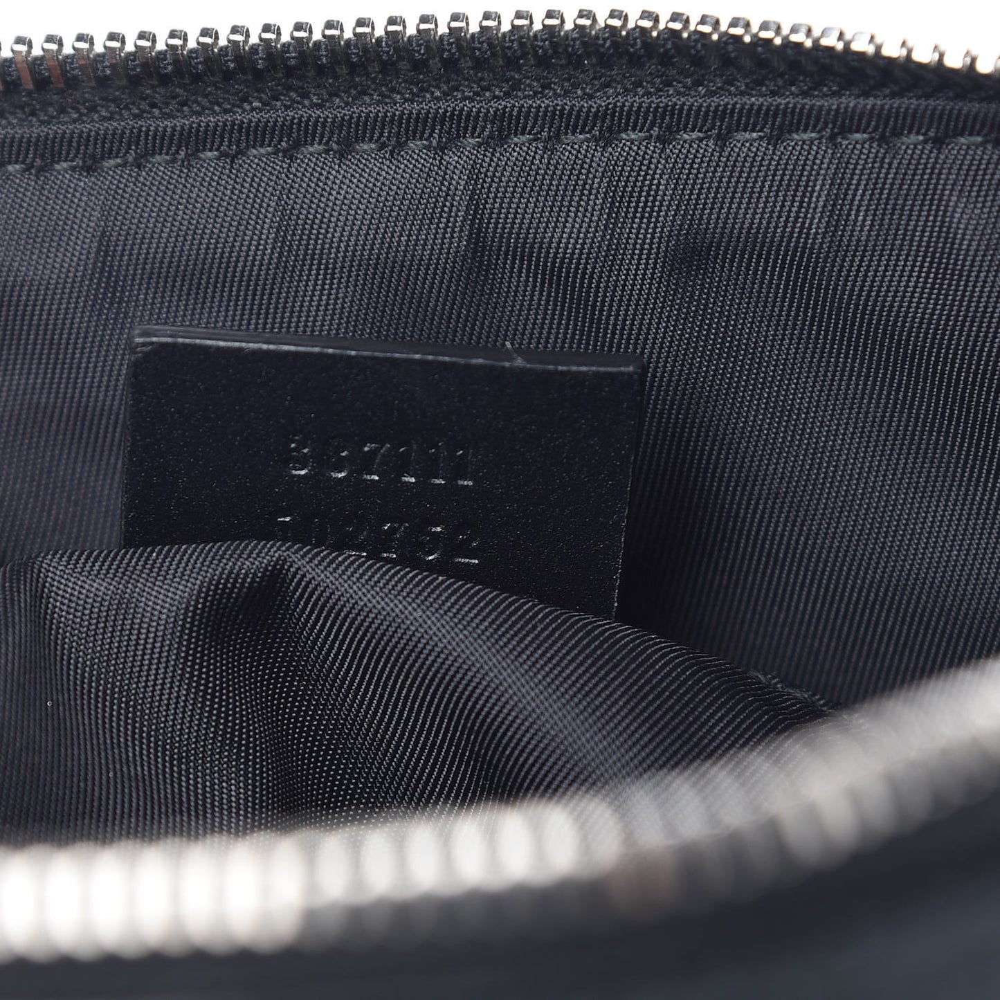 GG Supreme Monogram Web Messenger Bag Black