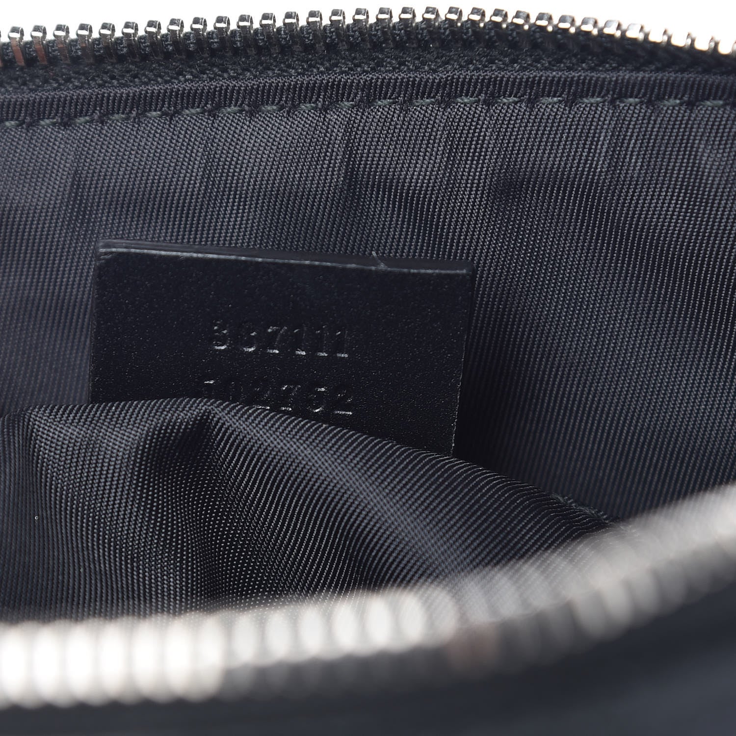 Gucci GG Supreme Monogram Web Messenger Bag Black 8 of 12