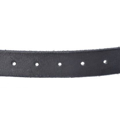 Gucci Cuoio Toscano Nickel Double G 30mm Belt 85 34 Blue 4 of 6