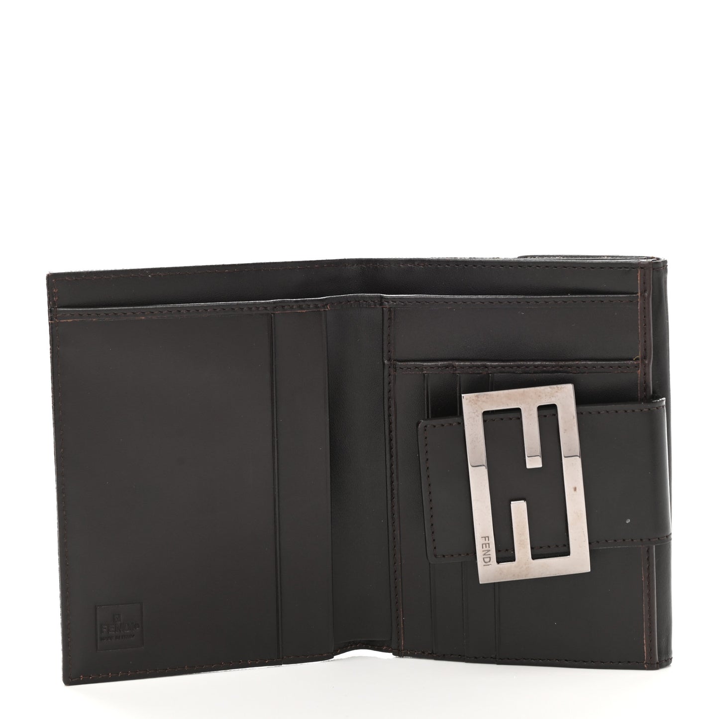 Zucca Compact Wallet Tobacco