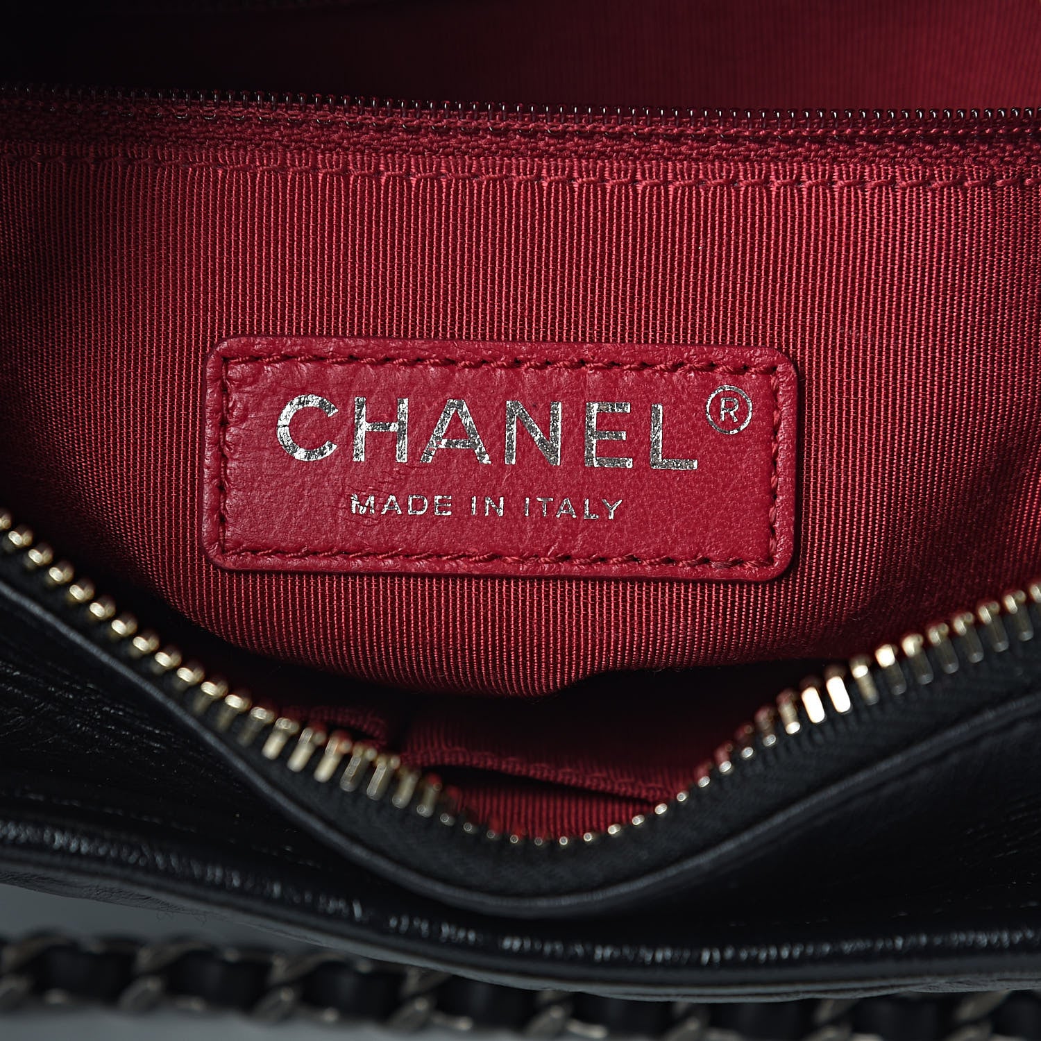 Chanel Aged Calfskin Quilted Small Gabrielle Hobo Black 7 of 11