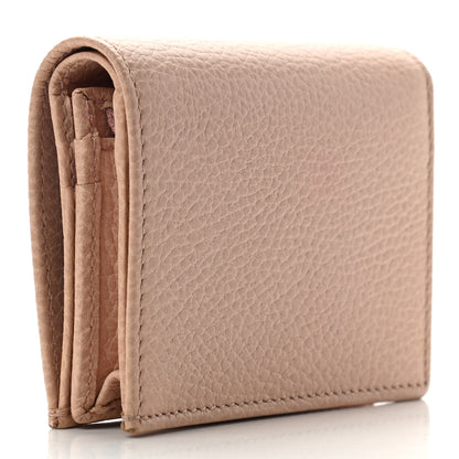 Gucci Pebbled Calfskin Butterfly Card Case Perfect Pink 3 of 7