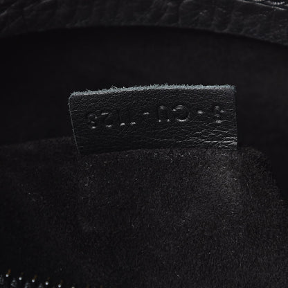 Celine Crocodile Embossed Calfskin Large Phantom Luggage Black 8 of 8