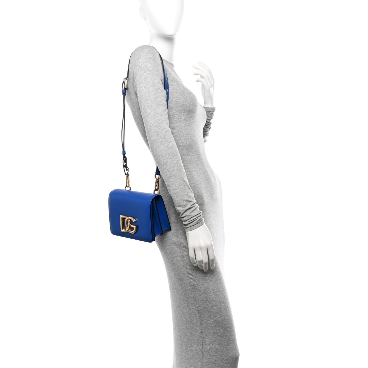 Calfskin 3.5 Crossbody Bag Blue