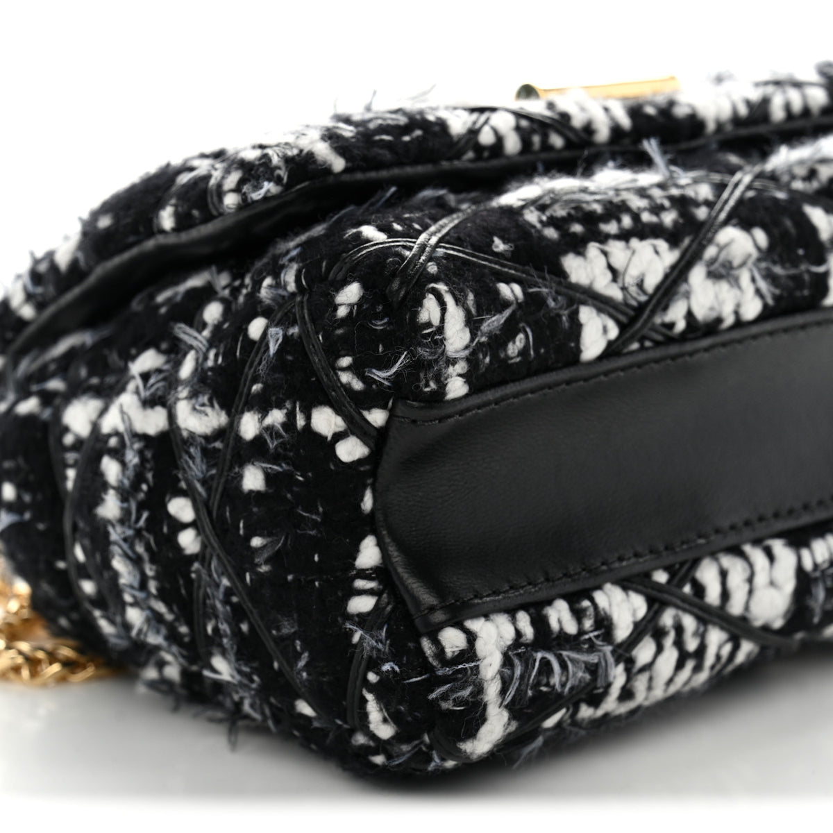 Tweed Malletage Top Handle GO-14 PM White Black