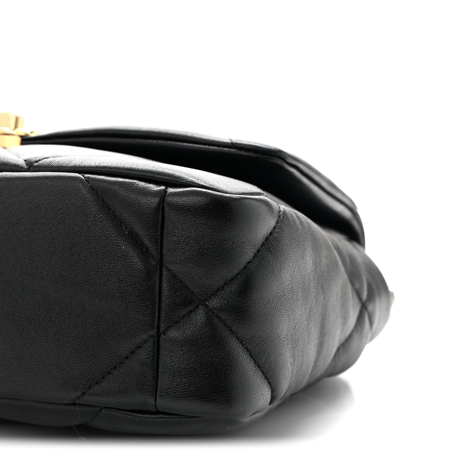 Chanel Lambskin Quilted Medium Chanel 19 Flap Black 10 of 10