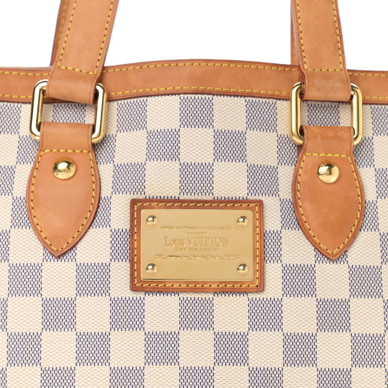 Louis Vuitton Damier Azur Hampstead PM 8 of 11