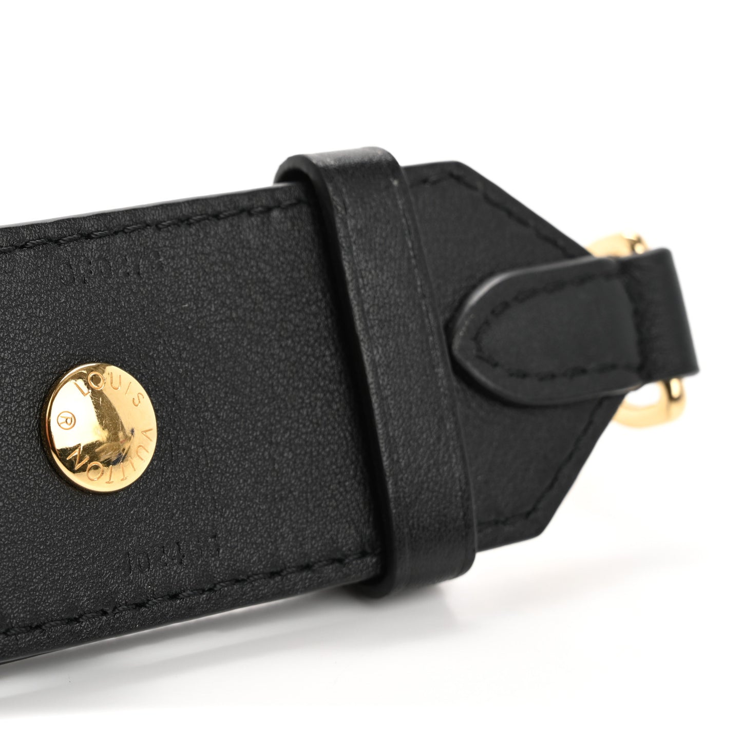 Monogram Adjustable Bandouliere Shoulder Strap Black