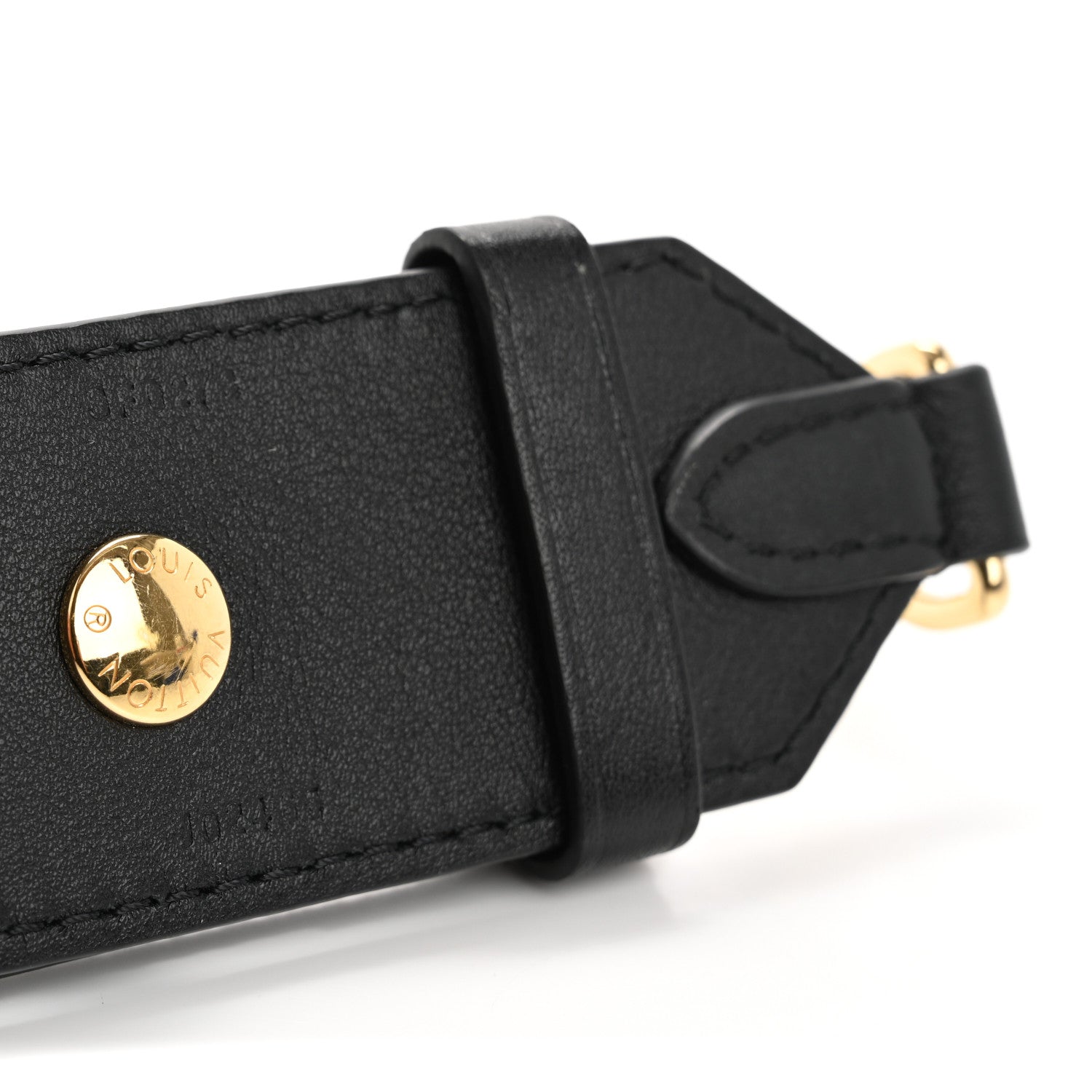 Louis Vuitton Monogram Adjustable Bandouliere Shoulder Strap Black 5 of 7