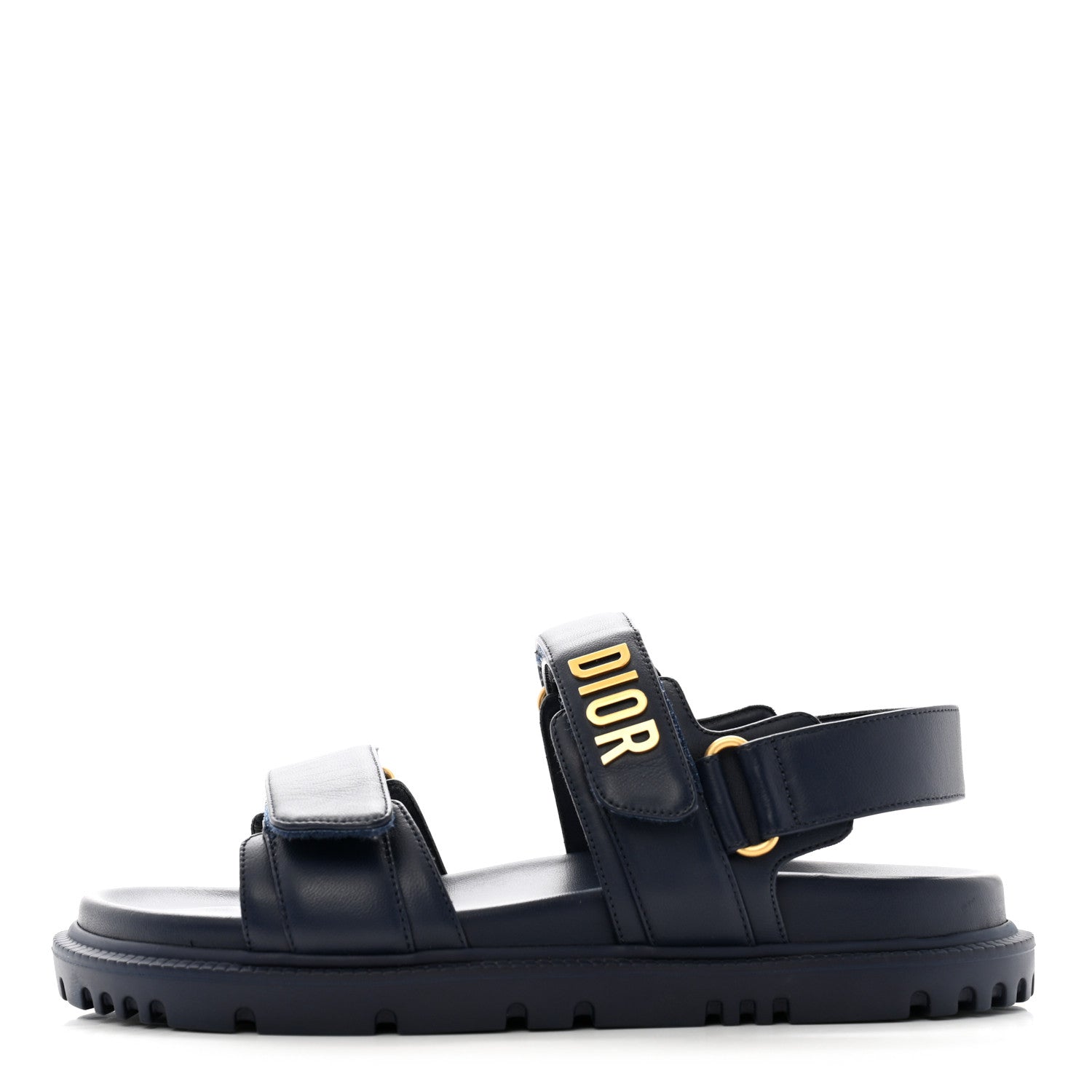 Christian Dior Lambskin Dioract 10mm Sandals 37 Pastel Night 1 of 10