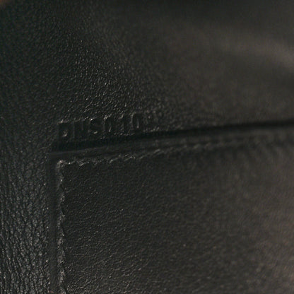 Hermes Swift Kelly Pochette Clutch Black 7 of 10