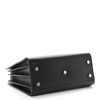 Saint Laurent Grained Calfskin Baby Sac De Jour Black 4 of 11