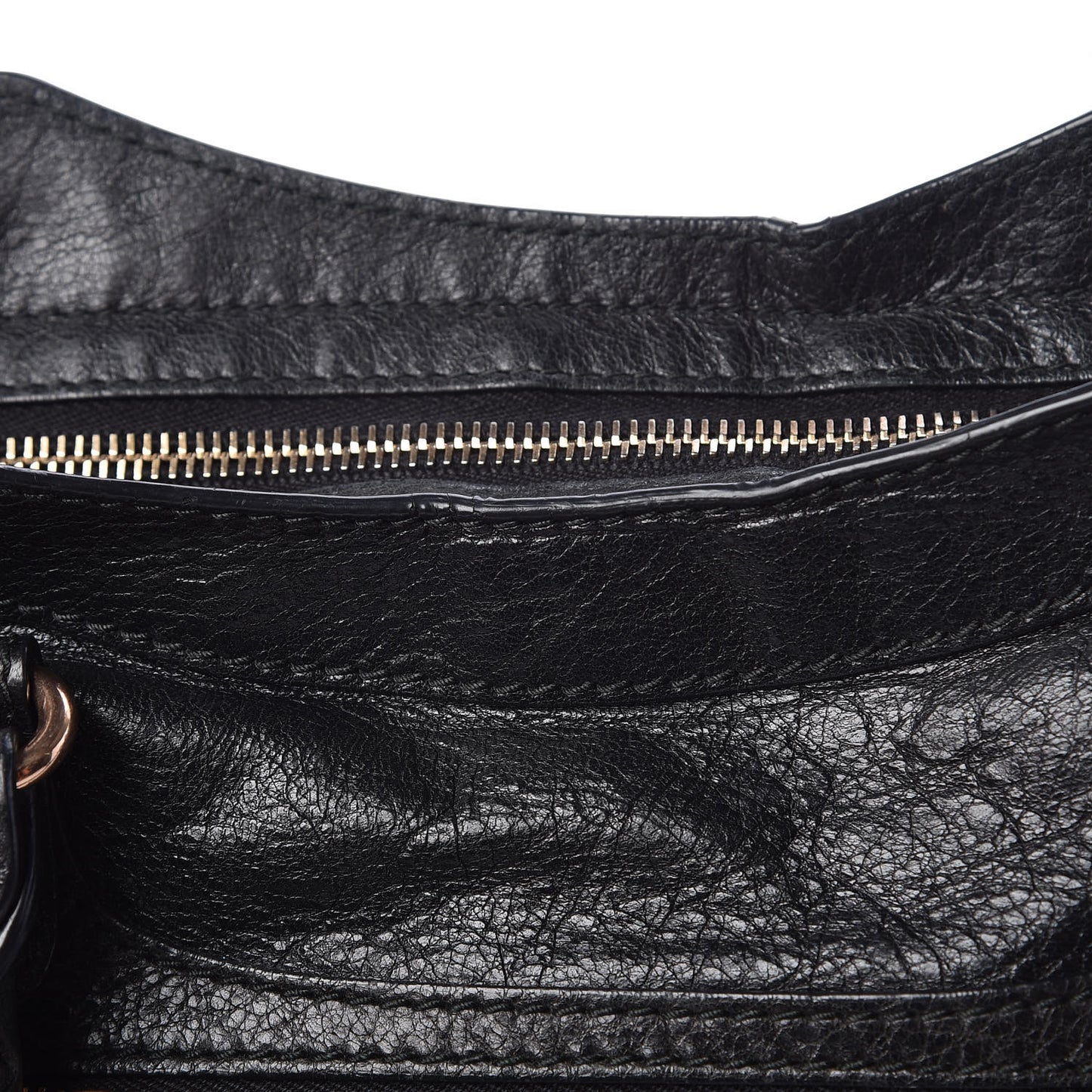 Agneau Giant 12 Rose Gold Hardware City Black