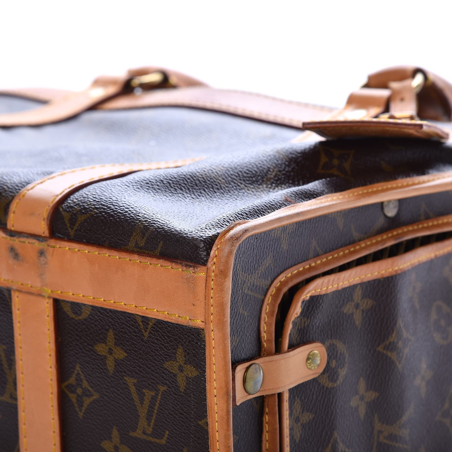 Louis Vuitton Monogram Sac Chien 40 Pet Carrier 29 of 35