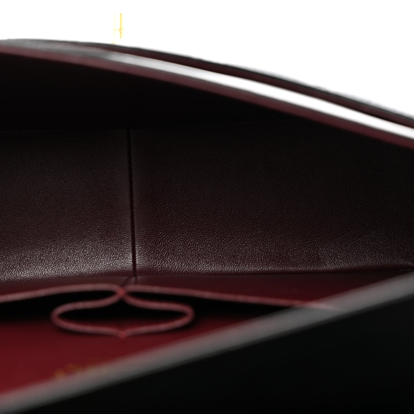 Lambskin Quilted Jumbo Double Flap Black