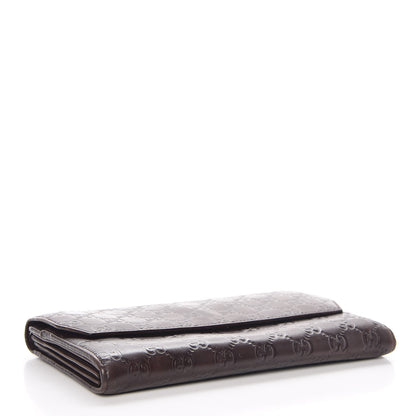 Gucci Guccissima Travel Document Case Brown 4 of 14