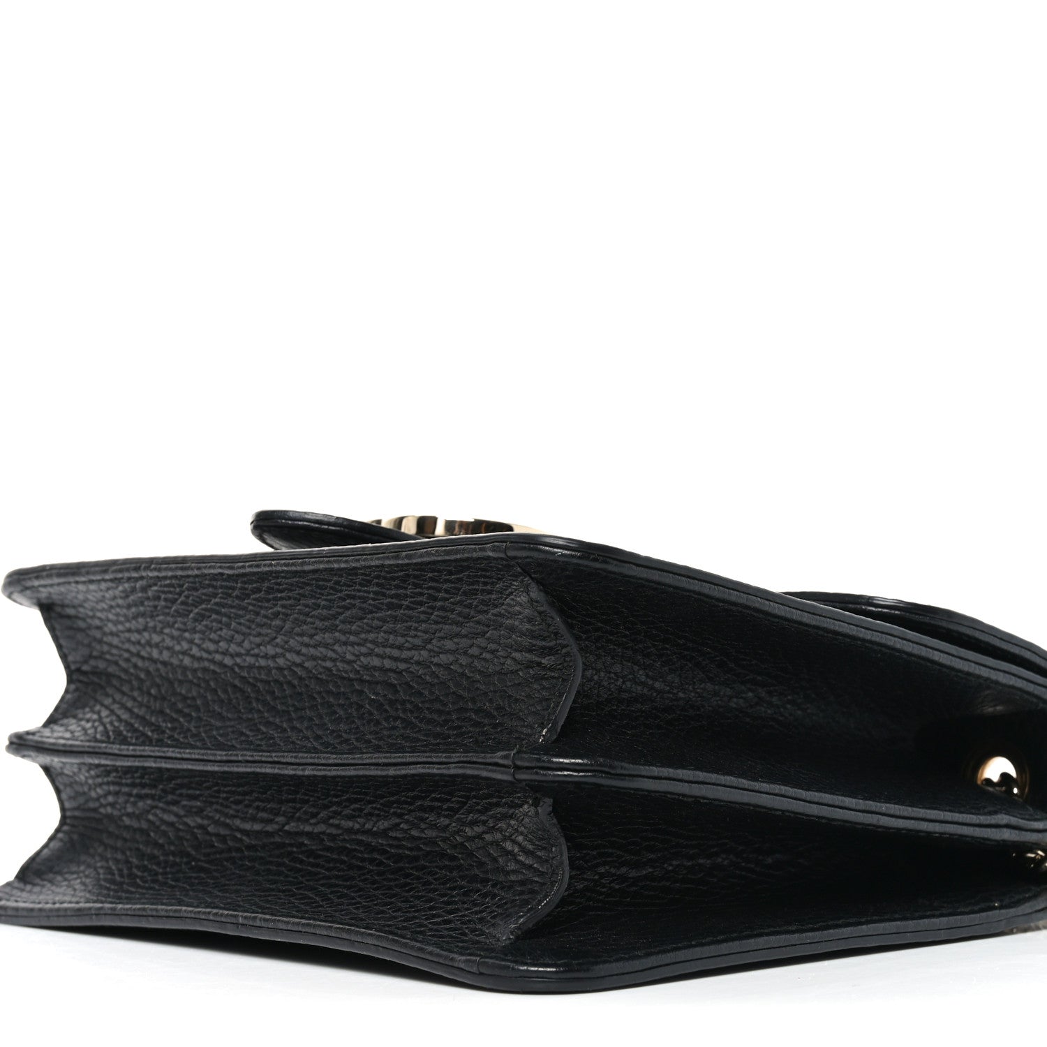 Gucci Dollar Calfskin Small Interlocking G Shoulder Bag Black 10 of 10