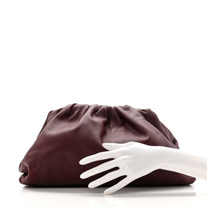 Bottega Veneta Smooth Butter Calf The Pouch Oversized Clutch Bordeaux 2 of 8