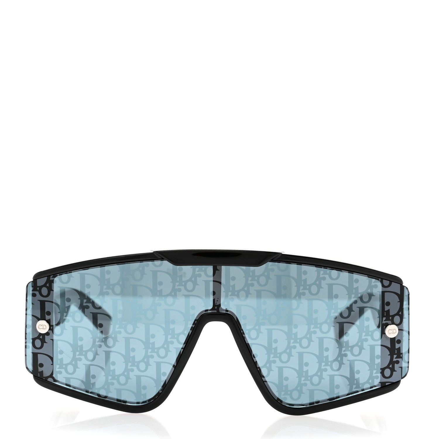 Christian Dior Acetate Diorxtrem MU Oblique Mask Sunglasses Black 2 of 9