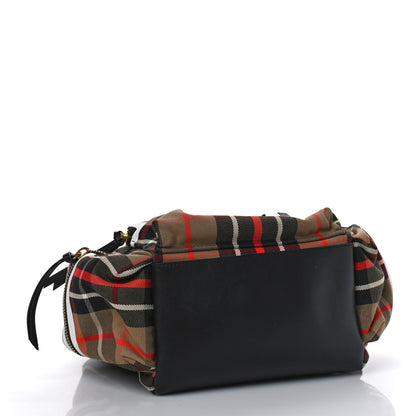 Burberry Cotton Check Small Rucksack Backpack 4 of 8