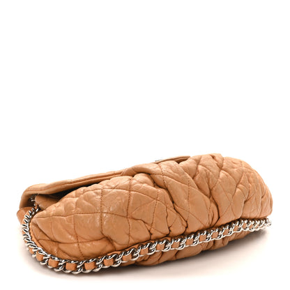 Chanel Washed Lambskin Medium Chain Around Messenger Brown 4 of 10