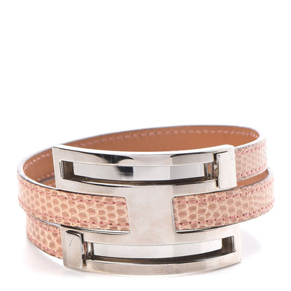 Hermes Lizard Pousse Pousse Bracelet 1 of 5