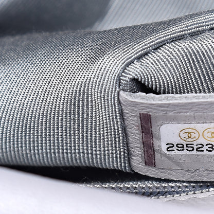 Chanel Goatskin Quilted Medium 19 Flap Grey 7 of 11