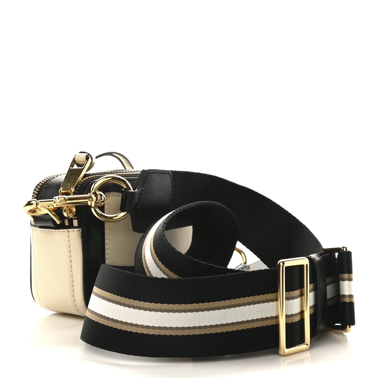 Saffiano Small Snapshot Camera Bag New Cloud White Multicolor