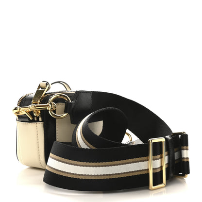 Marc Jacobs Saffiano Small Snapshot Camera Bag New Cloud White Multicolor 3 of 9