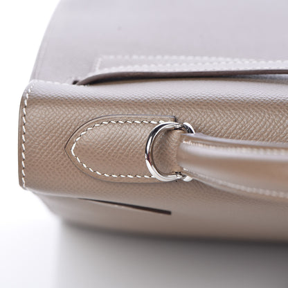Hermes Epsom Kelly Sellier 32 Etoupe 10 of 35