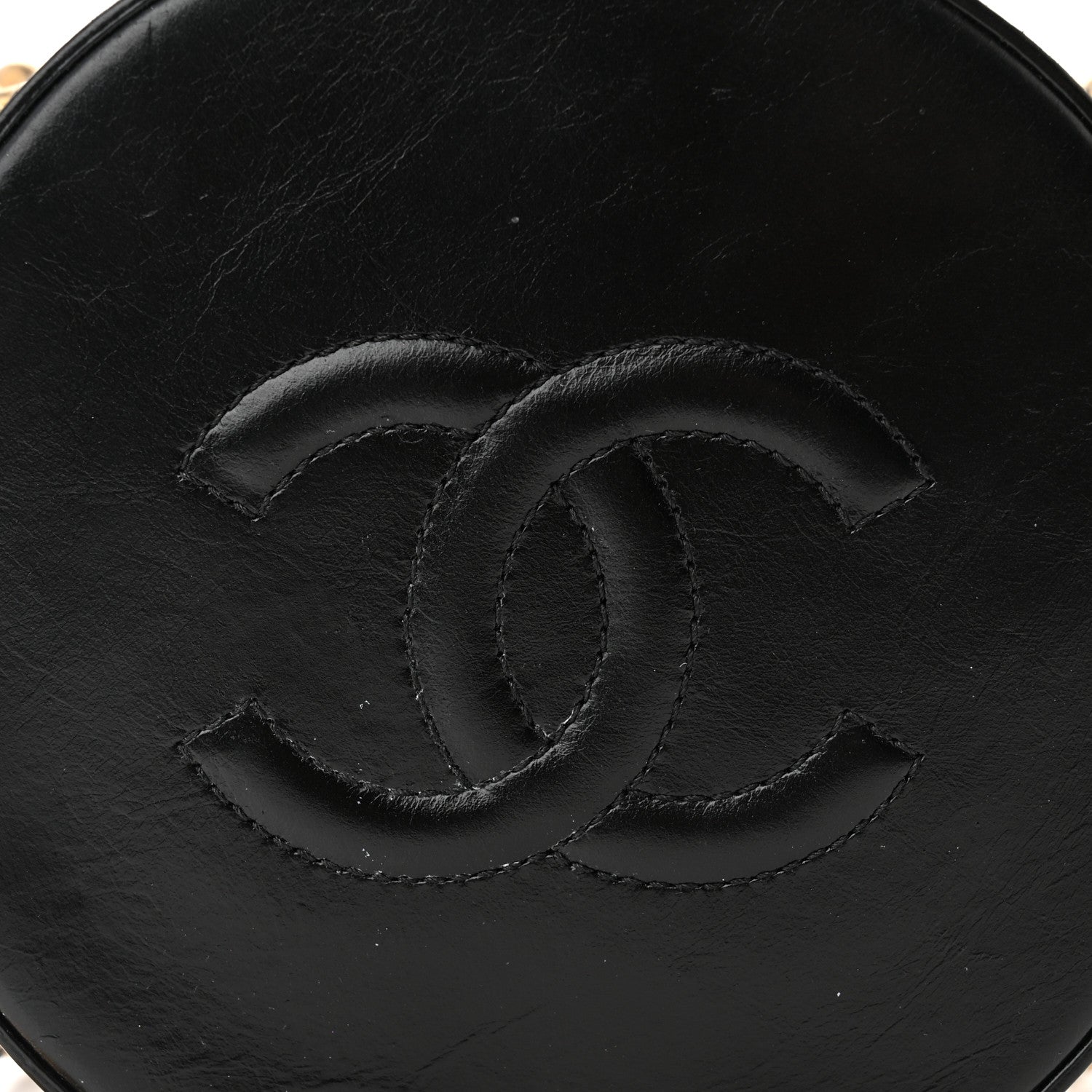 Chanel Glazed Calfskin Round As Earth Evening Bag Black 8 of 10