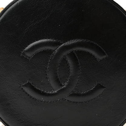 Chanel Glazed Calfskin Round As Earth Evening Bag Black 8 of 10