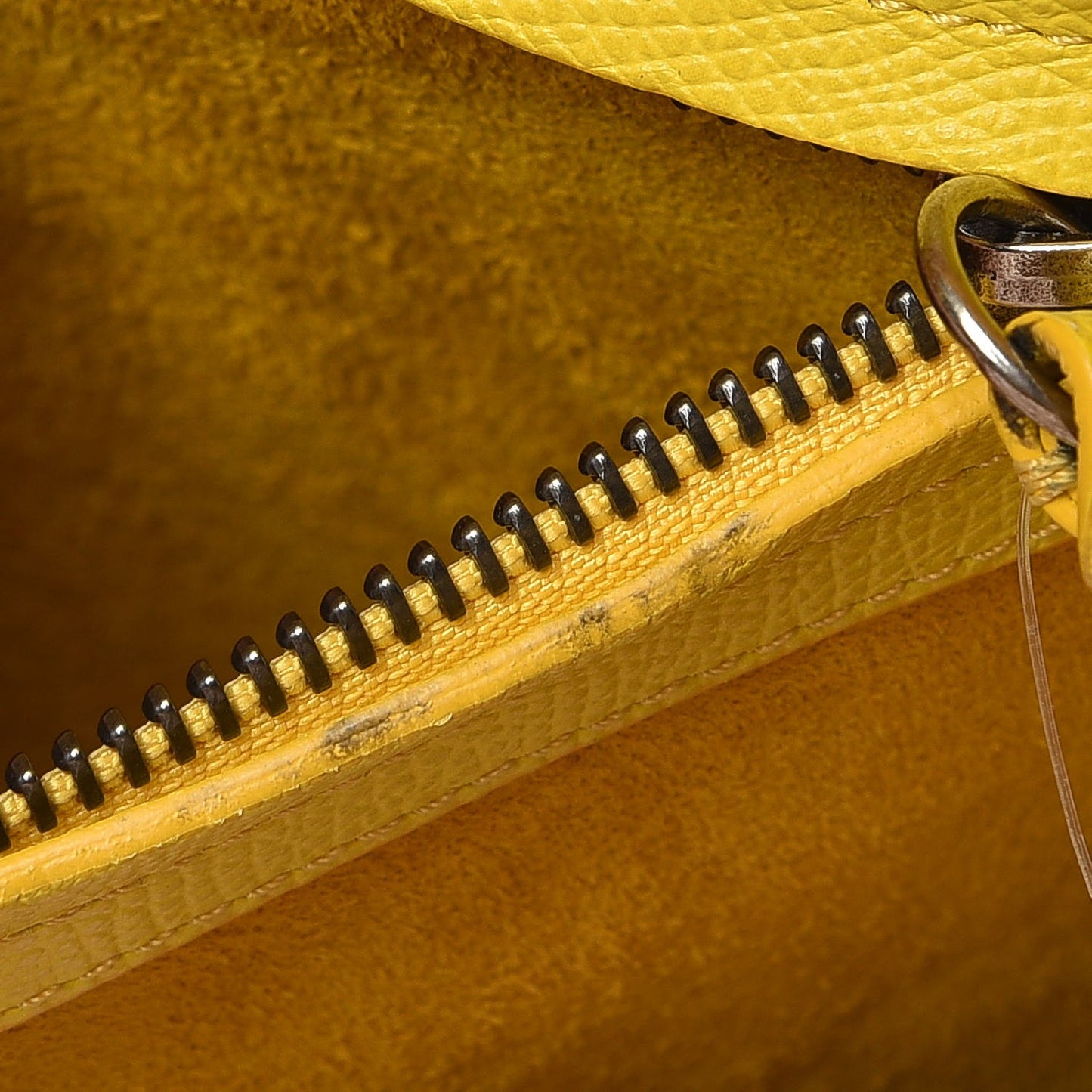 Grained Calfskin Medium Phantom Luggage Yellow