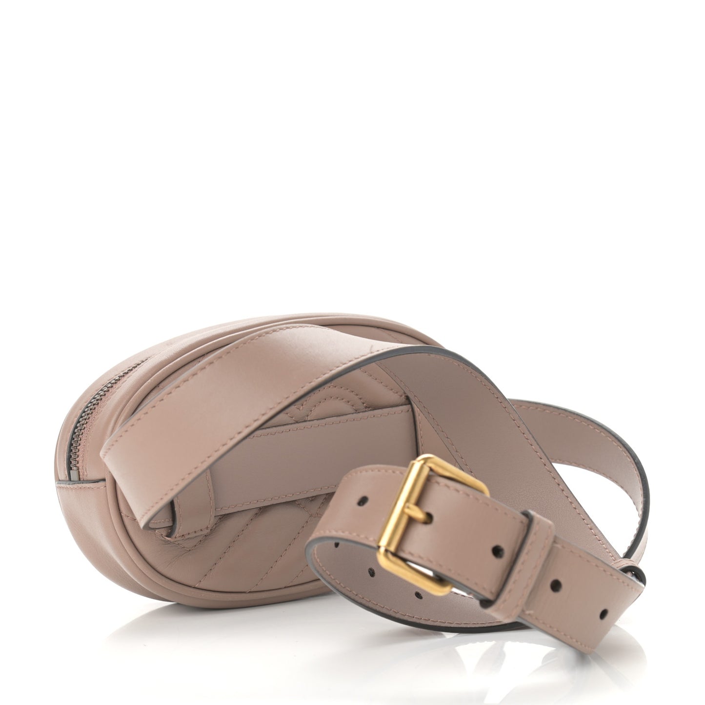 Calfskin Matelasse GG Marmont Belt Bag 95 38 Porcelain Rose