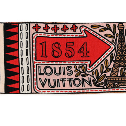 Louis Vuitton Silk Jeu De Louis BB Bandeau Beige 2 of 3