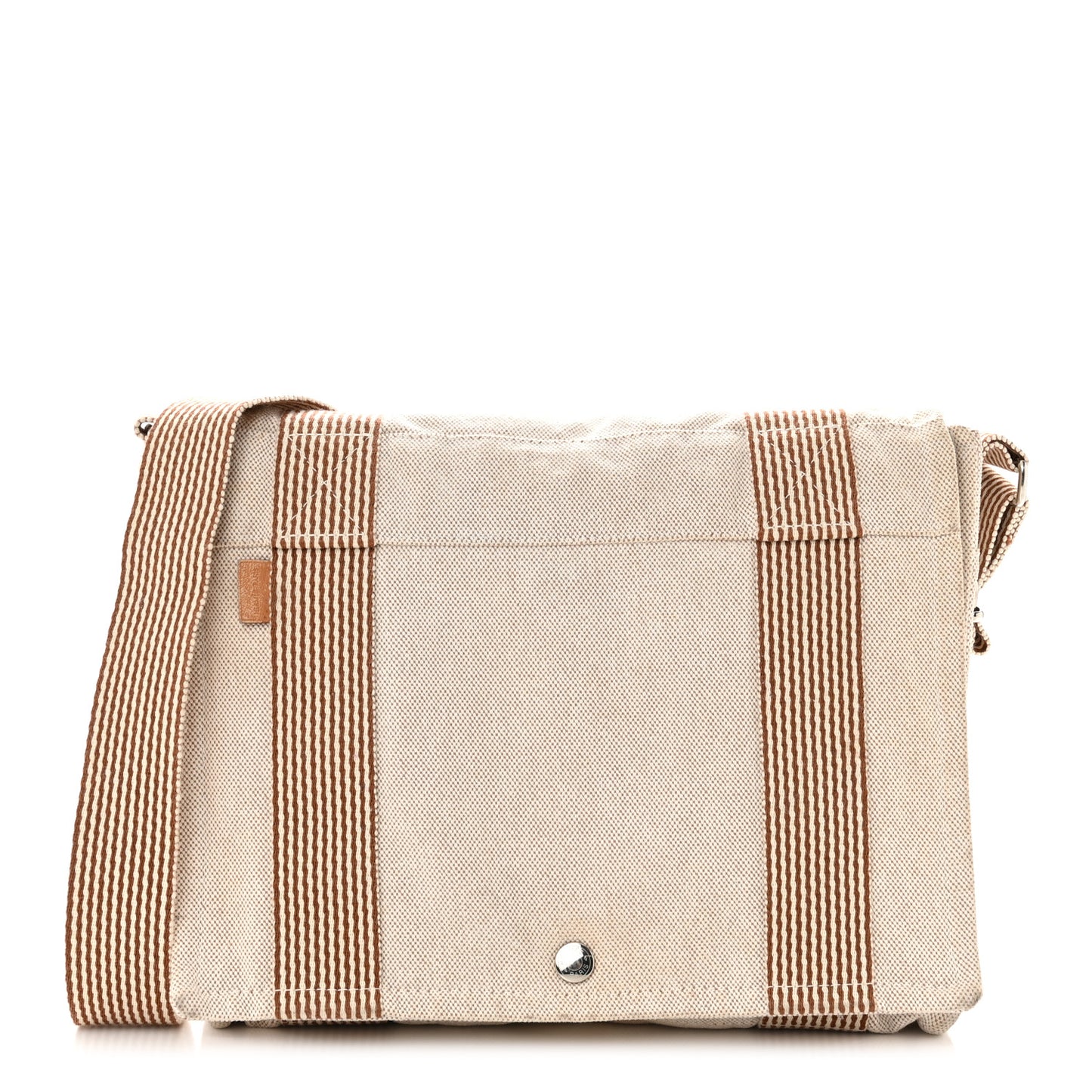 Canvas Herline Messenger Bag Natural