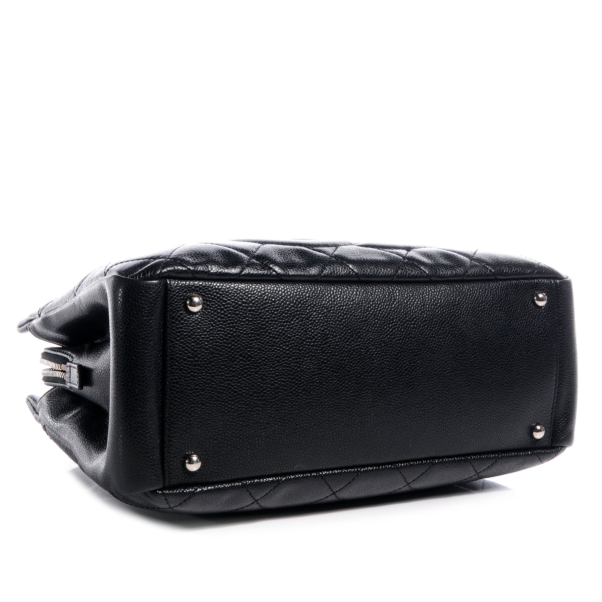Chanel Caviar CC Timeless Tote Black 4 of 8