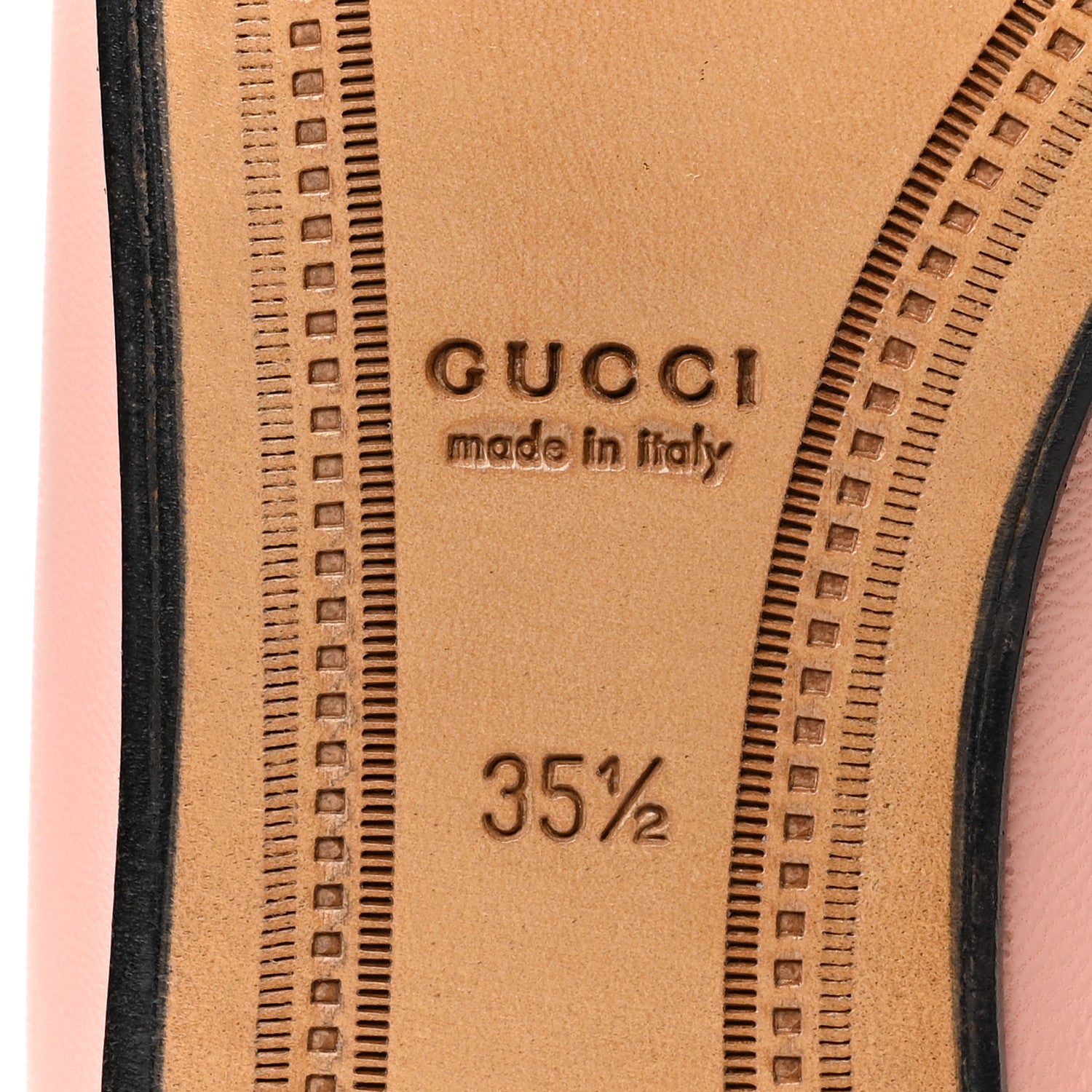 Gucci Lambskin Womens Brixton Horsebit Loafers 35.5 Perfect Pink 8 of 8